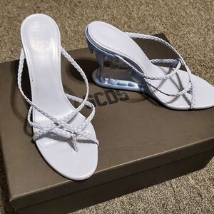 Stylish GCDS Baby Blu Women's Heels